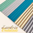 thumbnail image 2 of Lambrin Decorativo DECOSLAT Tipo Madera WPC para muro, 2 of 6