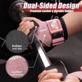 thumbnail image 2 of Soporte de muñeca de piel doble Gym Straps MANUEKLEAR, 2 of 6
