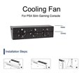 thumbnail image 3 of Temperature Control Cooling Fan for PS4 Slim Cooler Game Accessories for PlayStation 4 PS4 Slim Game Console, 3 of 6