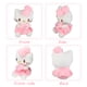 thumbnail image 4 of Juguete de peluche de gato Jadeshay Rosa 25 cm 30 cm 40 cm, 4 of 12
