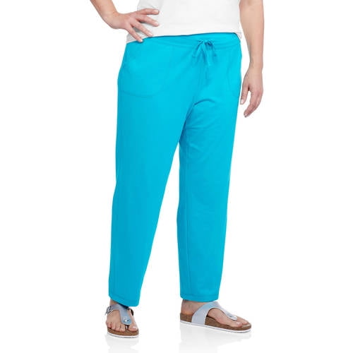 Danskin Now - Women's Plus-Size Patch Pocket Pant Petite - Walmart.com ...