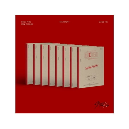 

Stray Kids - MAXIDENT [CASE ver.] Album+Pre-Order Benefit (Random ver.)