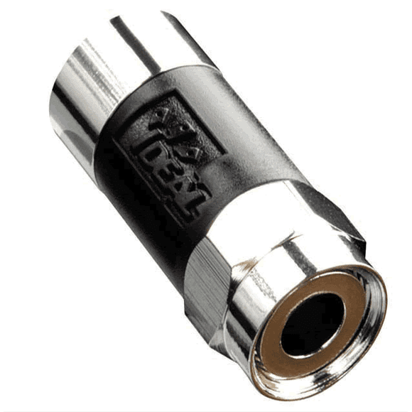 89-041 - F PLUG RG6 QUAD PERMA SEAL BLK  (10 pcs/pkg)