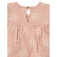 thumbnail image 6 of Modern Moments by Gerber Baby Girl Bubble Romper with Ric-Rac and Tights Outfit Set, 2-Piece, 0/3 Months - 24 Months, 6 of 10