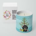 thumbnail image 2 of Christmas Tree and Smooth Black and Tan Dachshund 10 oz Decorative Soy Candle 3.25 in x 3.75 in, 2 of 5