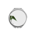 thumbnail image 1 of Simpol Green Nature Photo Hand Compact Mirror Round Portable Pocket Glass, 1 of 3