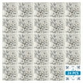thumbnail image 2 of Mi Alma Gray Flower Peel & Stick Vinyl Backsplash Tiles 5x5, 24 pcs, 2 of 13