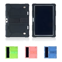GJX 10.1 Inch Silicone Tablet Case, Universal Full Body Shockproof Silicone Stand Case Cover For 10.1 Inch Android Tablet PC