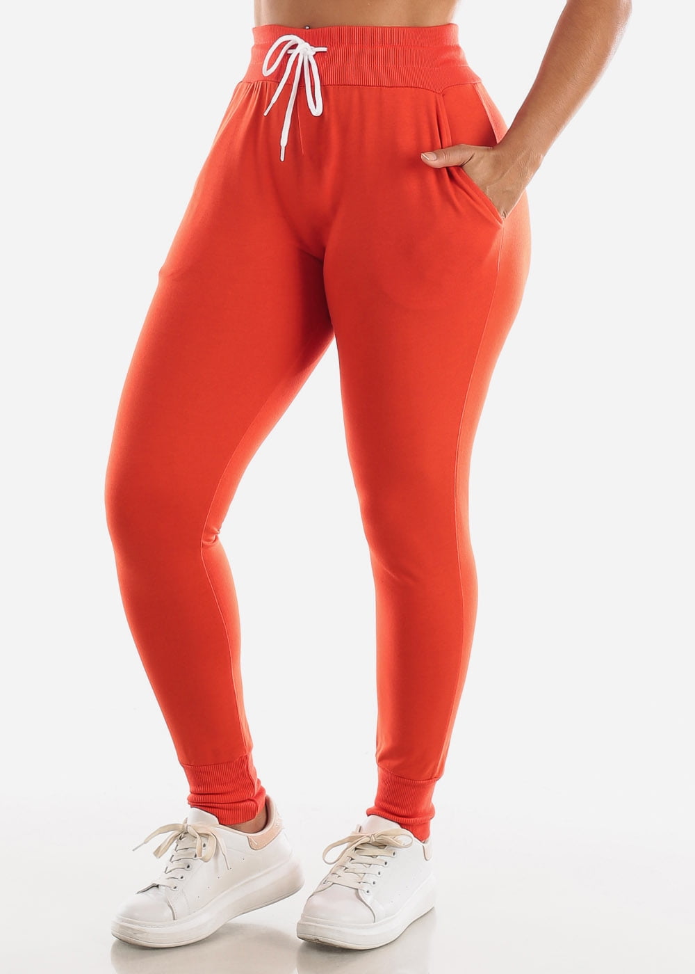 Moda Xpress - Women's Stretchy Athleisure Loungewear Sports High Rise ...