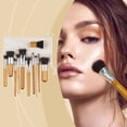 thumbnail image 2 of Xihbxyly Juego de Brochas de Maquillaje Premium con Cerdas Suaves, Mango Ergonómico, Fácil de Limpiar y Mantener, para Looks de Diario o de Noche, para Principiantes y Profesionales, Incluye Elegante, 2 of 7