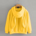 thumbnail image 4 of Heliisoer Long Women's Sleeve Rabbit Hoodie Sweatshirt Pullover Tops Blouse, 4 of 4