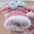 thumbnail image 4 of Sanrio-guantes de punto de felpa de Hello Kitty para niños, manoplas de Anime Kuromi Melody Cinnamoroll, relleno suave, envoltura cálida para niñas y niños, 4 of 4