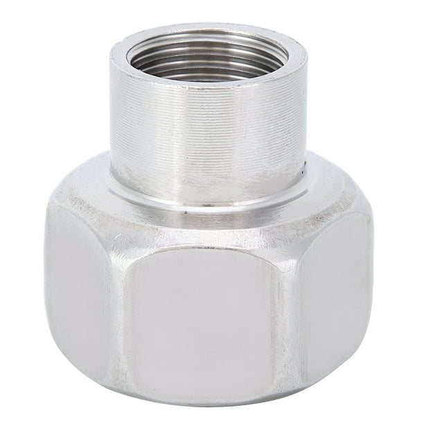 Accesorios para tuberías, conector reductor de conector roscado hembra NPT de 1/2 pulg. Logre más