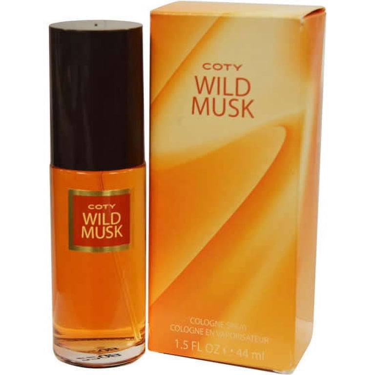 Coty, Wild Musk Cologne Spray, 1.5 fl oz, Oriental floral musk
