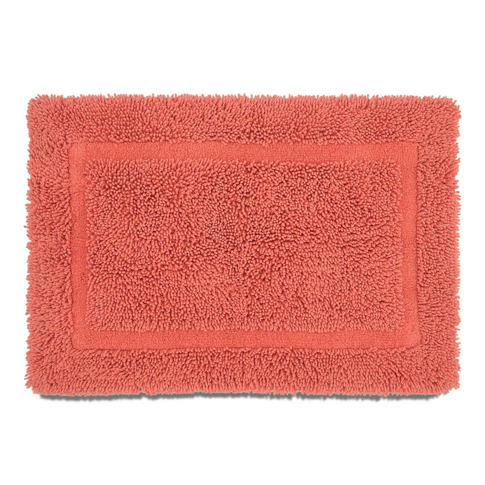 Ringspun Cotton Coral Bath Rug