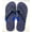 BLUE, variant on Wave Men's Casual Flip Flop Sandals