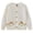 White, variant on eczipvz Girls Uniform Cardigan Sweater Kids Girls Cardigan Sweaters Lightweight Long Sleeve School Uniform Ribbed Knit Girl Coat White,4-5 Years