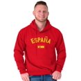 thumbnail image 2 of Spainish Flag Spain Soccer Fan Pride Hoodie Sweatshirt Women Men Brisco Brands L, 2 of 2