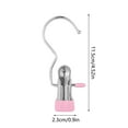 thumbnail image 2 of Clips de Fixation Robustes Organisation de Fixation Sécurisée Matériel Réutilisable Cintres Utilitaires Polyvalents pour Garage et Maison, 2 of 5