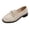 White, variant on Rokment Sparkly Rhinestones Loafers for Women Comfortable Leather Slip on Business Work Low Heels Shoes Casual Driving Moccasins Dressy Footwear