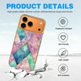 thumbnail image 4 of Case For Apple iPhone Air / 17 Pro / 17 Pro Max Series Case, Slim Thin Transparent Flexible Clear TPU Shockproof Phone Case For iPhone 17 Series, purple green pink gold, 4 of 6