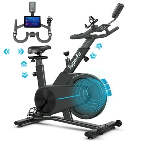 gymax magnetic exercise bike