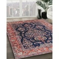 thumbnail image 3 of Ahgly Company Machine Washable Indoor Rectangle Traditional Rosy Pink Area Rugs, 7' x 10', 3 of 7