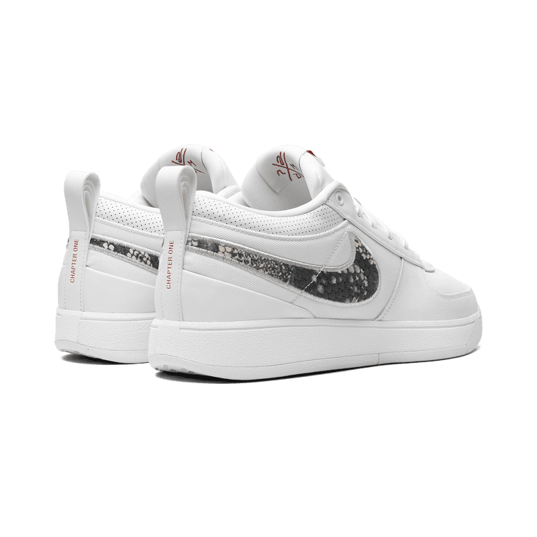 Nike Book 1 Chapter One Rattlesnake White Python Men\'s Size 8 FJ4249-101 Booker Nike Book 1 Rattlesnake White Snakeskin FJ4249-101 Men main image 4