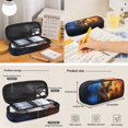 thumbnail image 7 of Jeiento Wolf Backpack for Boys with Lunch Bag School Bag for Girls 8-12/6-8/8-10 Bookbag Lunchbox Pencil Case Set 4 in 1 Water Bottle Holder Cool Flame, 7 of 7