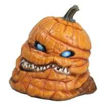 Halloween Extreme Ray Villafane Pumpkin Sculpture Spooky Grinning Skull Head