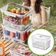 thumbnail image 1 of Fiudx Lonchera Portátil, Mini Contenedor para Refrigerador, Caja Hermética para Almacenar Alimentos, Organizador Versátil para Picnic, Uso En Exteriores En Primavera, Esencial para Viajes y Campament, 1 of 6