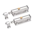 thumbnail image 1 of Pestillo de Puerta, Pestillo de Barril de Seguridad de Acero Inoxidable de 4 pulgadas con Interruptor de Resorte 2 Pcs, 1 of 4
