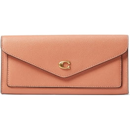Coach CU172 Mini Envelope Wallet With Strap In Signature