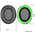 thumbnail image 2 of 1 Pair Headset Cushions Earmuffs For Kingston Hyperx Cloud Ii/silver/alpha/flight/stinger H, 2 of 3