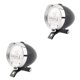 thumbnail image 3 of Greeniant Accesorio Retro para bicicleta, soporte de luz delantera , 3 faros LED, lámpara de advertencia de seguridad para paseo nocturno,, 3 of 6