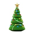 thumbnail image 2 of Antqov Football Christmas Tree, 6" Christmas Tree with LED light for Table Decorations, Xmas Football Tree Figurines for Christmas Home Holiday Party Gift Decorations, 2 of 6