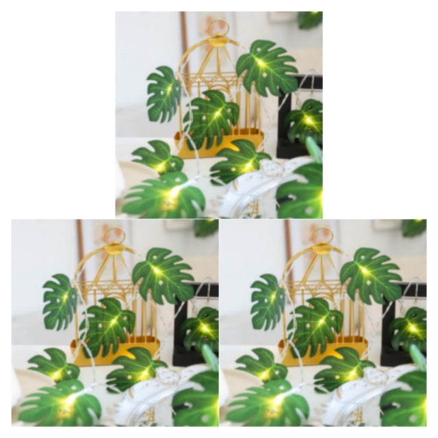 Luces LED de hojas de tortuga Bearachild 1.5 m 10 bombillas ABS Degradable