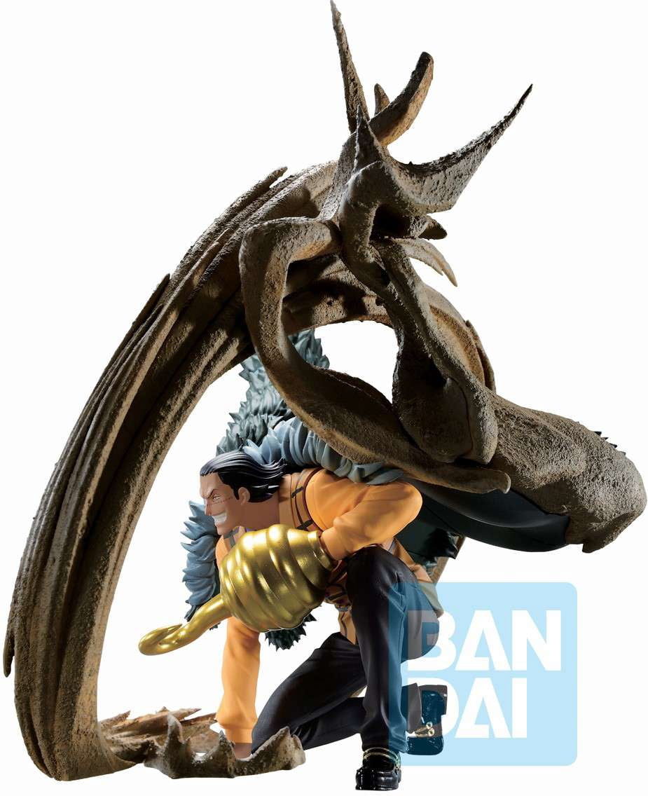 Bandai Namco BAS63612 Crocodile Duel Memories One Piece Bandai Spirits Ichibansho Figure - PVC