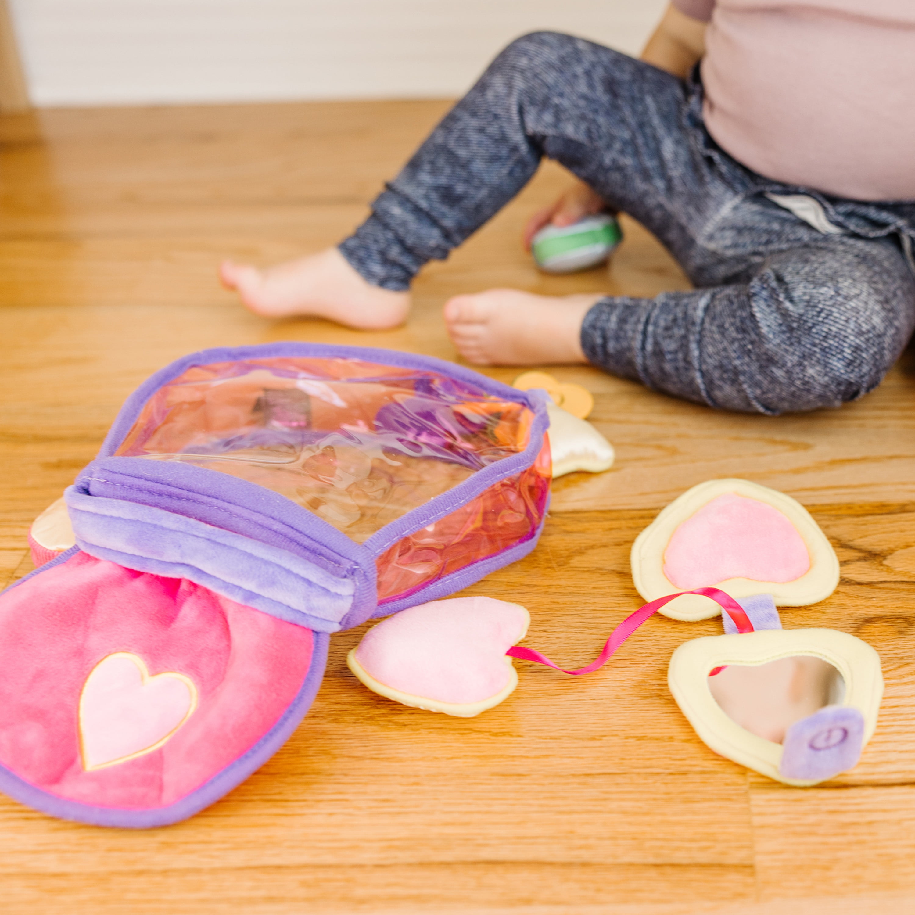 Melissa Doug Pretty Purse Fill and Spill Soft Play Set Toddler