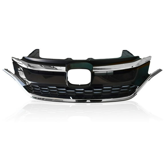 Grill Inserts Front Bumper Grille Fits for 2016 2015 Honda CR-V Sport Utility 4-Door