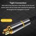 thumbnail image 4 of Cable Óptico Cable de Audio Óptico Digital Cable Óptico Toslink Enchufe Dorado Estuche de Metal, 4 of 4