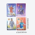 thumbnail image 2 of 55 piezas de tarjetas de estrella de fútbol, ​​tarjetas de fútbol sin repetición para niños y adultos (multicolor), 2 of 4