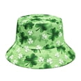 thumbnail image 1 of Bucket Hat For Leisure and Outdoor Festivities Floral -Pattern Sun Shield Cap Reversible Holiday Party Accessory for Year-Round Wear, 1 of 2