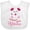 AA-White, variant on Inktastic Grandma's Little Valentine Boys or Girls Baby Bib