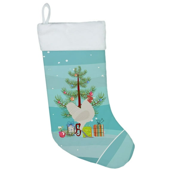 Carolines Treasures BB9204CS German Langshan Chicken Christmas Christmas Stocking Large multicolor