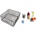 thumbnail image 1 of KUFA Vinyl Coated Crab Trap with Crabbing Accessory Kit (S60+CAM1), 1 of 1