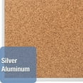 thumbnail image 3 of Quartet Classic Cork Bulletin Board 48 x 36 Silver Aluminum Frame - Cork Boards, 3 of 11