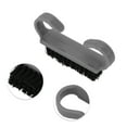 thumbnail image 3 of NOMADIC NOOK Durable Small Horn Nail Brush 2.44"x1.38" 4 Pcs Pink White Blue Gray, 3 of 6