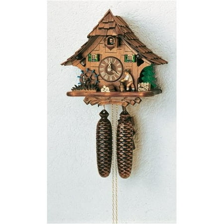 Cuckoo Clock 1 Day Chalet - Schneider Forest Chalet Wall Clock