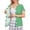 Green, variant on Mastectomy Shirts with Drain Pockets for Women Striped Port Surgery T Shirts Short-Sleeve Adaptive Casual Clothes Chemotherapy Must Haves Blue L